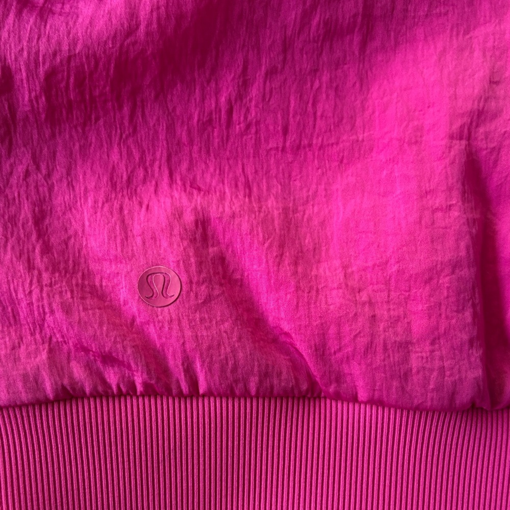 Vibrant Magenta Reversible Bomber Jacket - Picture 4 of 5